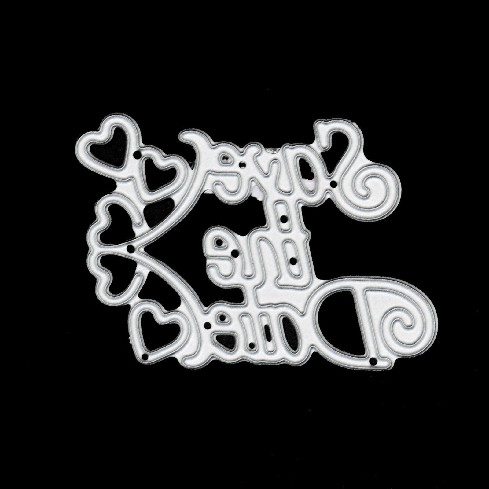 'Save The Date' Sentiments Metal Cutting Die, Invitations, Wedding, Party, F9