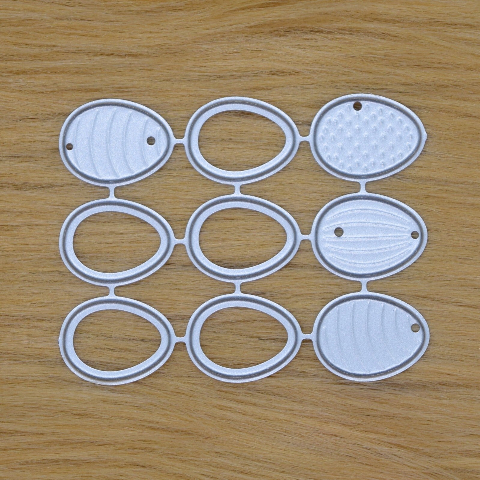 9 Small Easter Egg Metal Cutting Dies, Stencils, Card Making, Paper Crafts J1