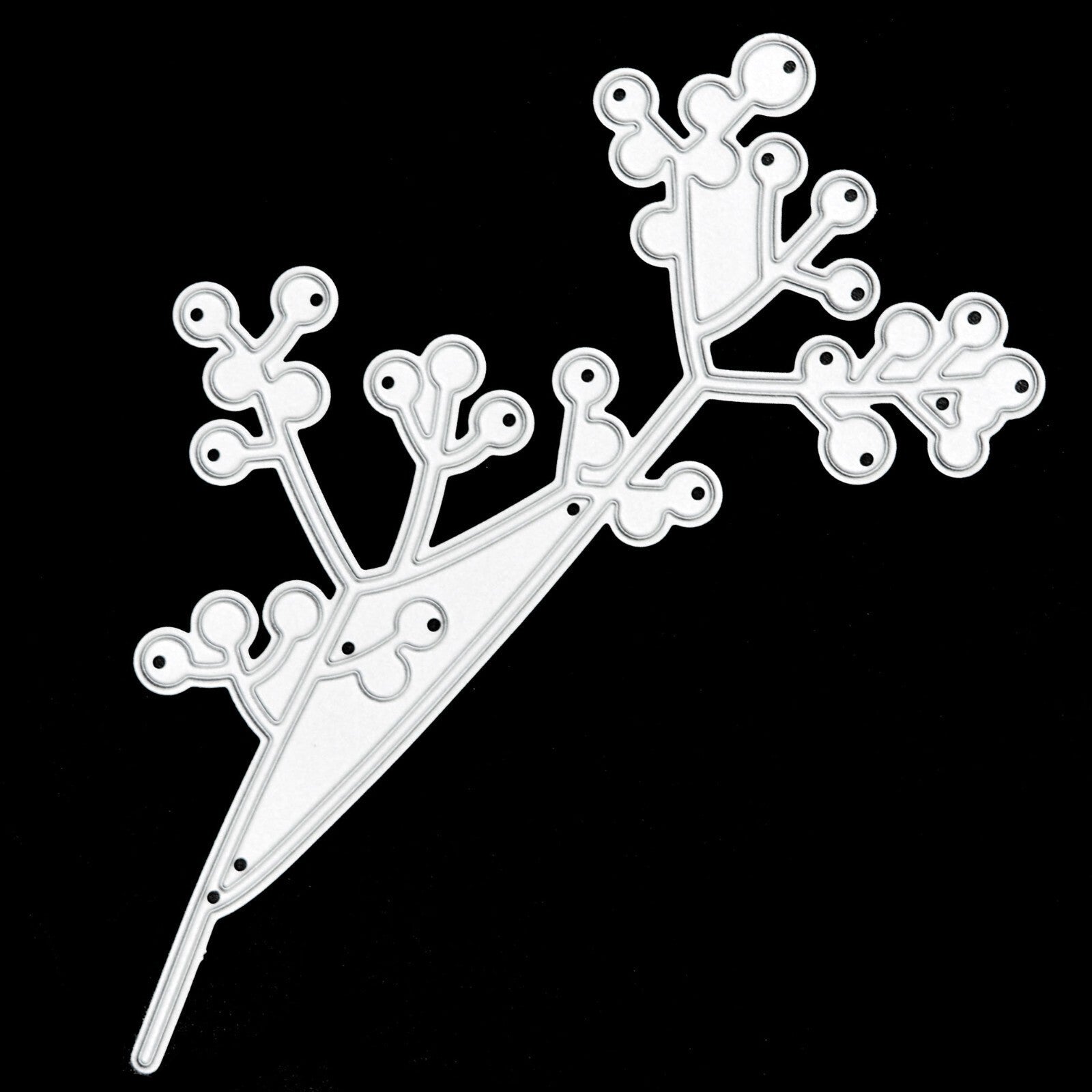Leaves Berries Metal Cutting Die, Leaf, Foliage, Card making, Scrapbooking, F4