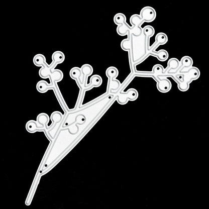 Leaves Berries Metal Cutting Die, Leaf, Foliage, Card making, Scrapbooking, F4