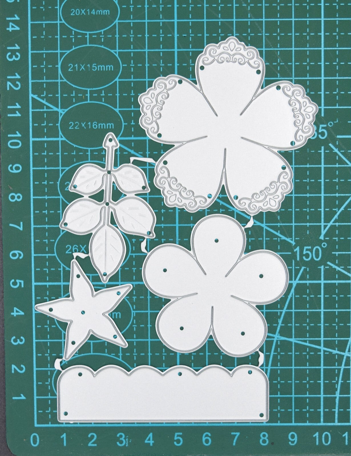 3D Flower Metal Cutting Die, Rose, Flowers, Card Making, ***UK Seller*** B5
