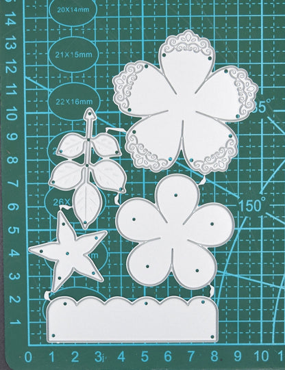 3D Flower Metal Cutting Die, Rose, Flowers, Card Making, ***UK Seller*** B5