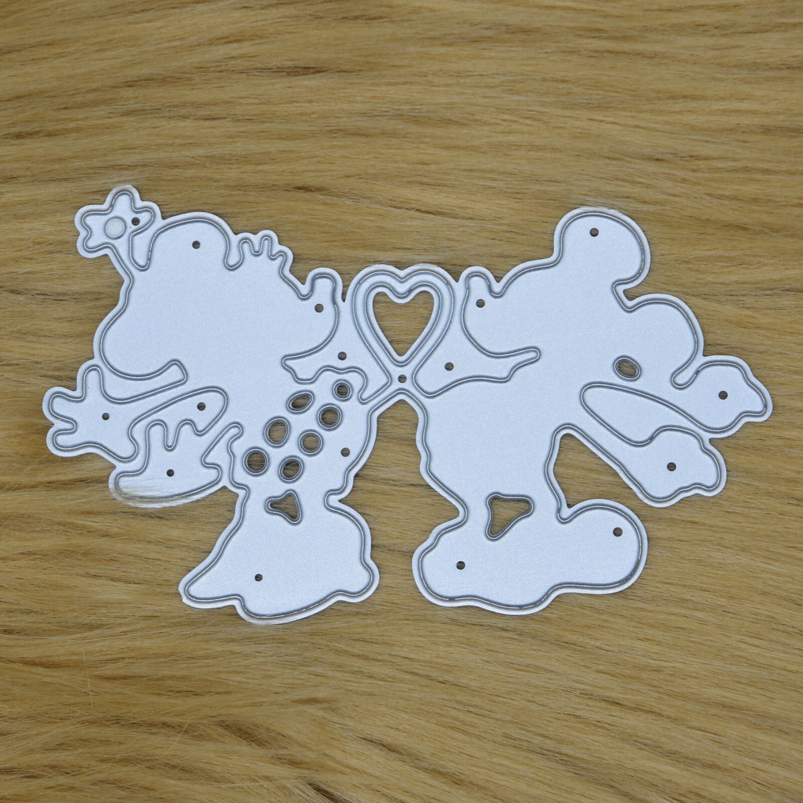 Disney Minnie & Micky Mouse Metal Cutting Die, Card Making, Paper Crafts, A3