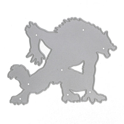 Werewolf Metal Cutting Die, Halloween, Card making, Paper Crafts, Lupin, I9