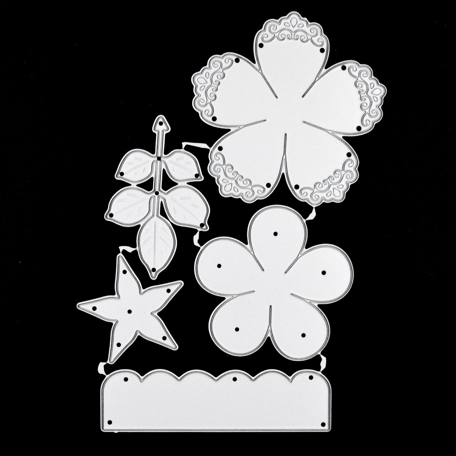 3D Flower Metal Cutting Die, Rose, Flowers, Card Making, ***UK Seller*** B5