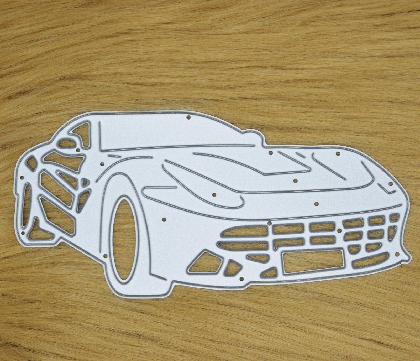 Sportscar / Supercar Metal Cutting Die, Car, Card Making, Paper Crafts, Male. A9