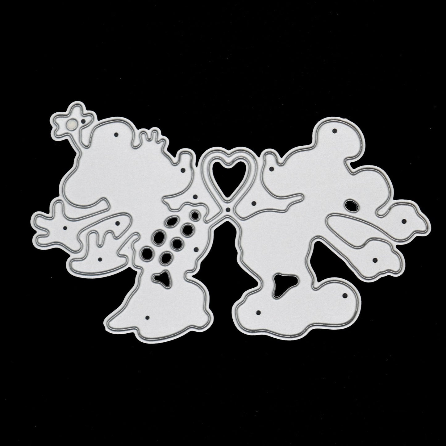 Disney Minnie & Micky Mouse Metal Cutting Die, Card Making, Paper Crafts, A3
