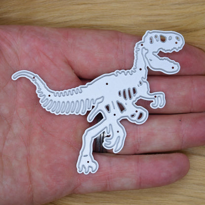 Dinosaur, T-Rex Skeleton Metal Cutting Die, Palaeontology, Card Making, Craft F9