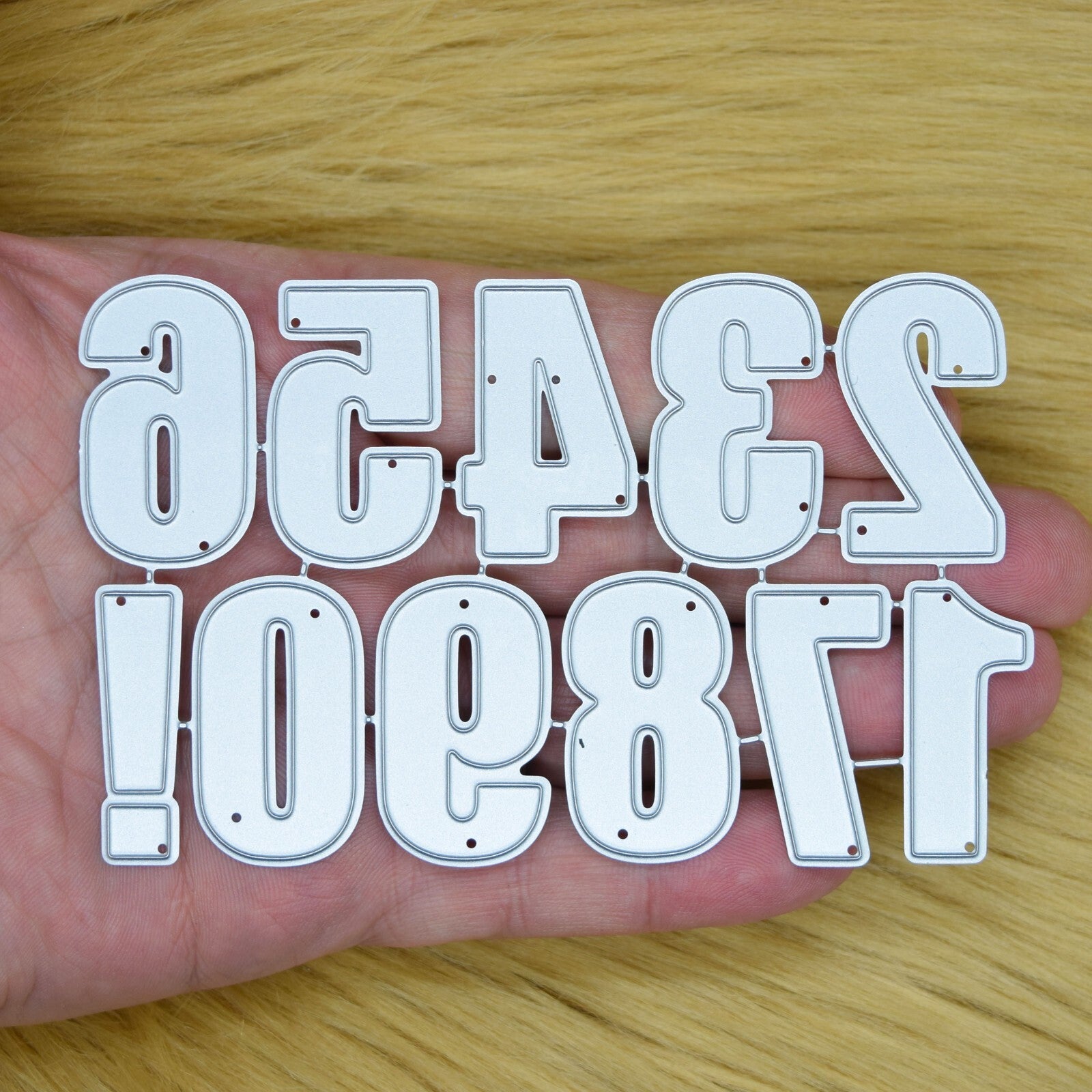 Numbers Metal Cutting Dies Card making, Scrapbooking, Number Dies, Crafting, E5