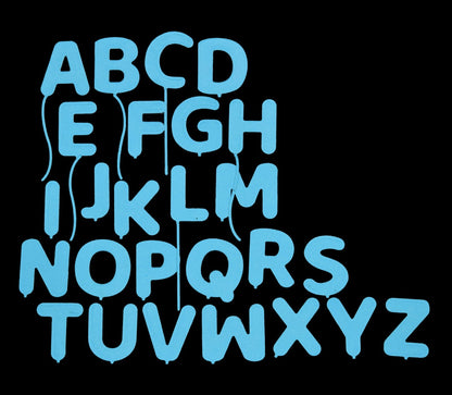 🎈Balloon Alphabet Metal Cutting Dies, Card making, Scrapbooking UK SELLER E5 🎈