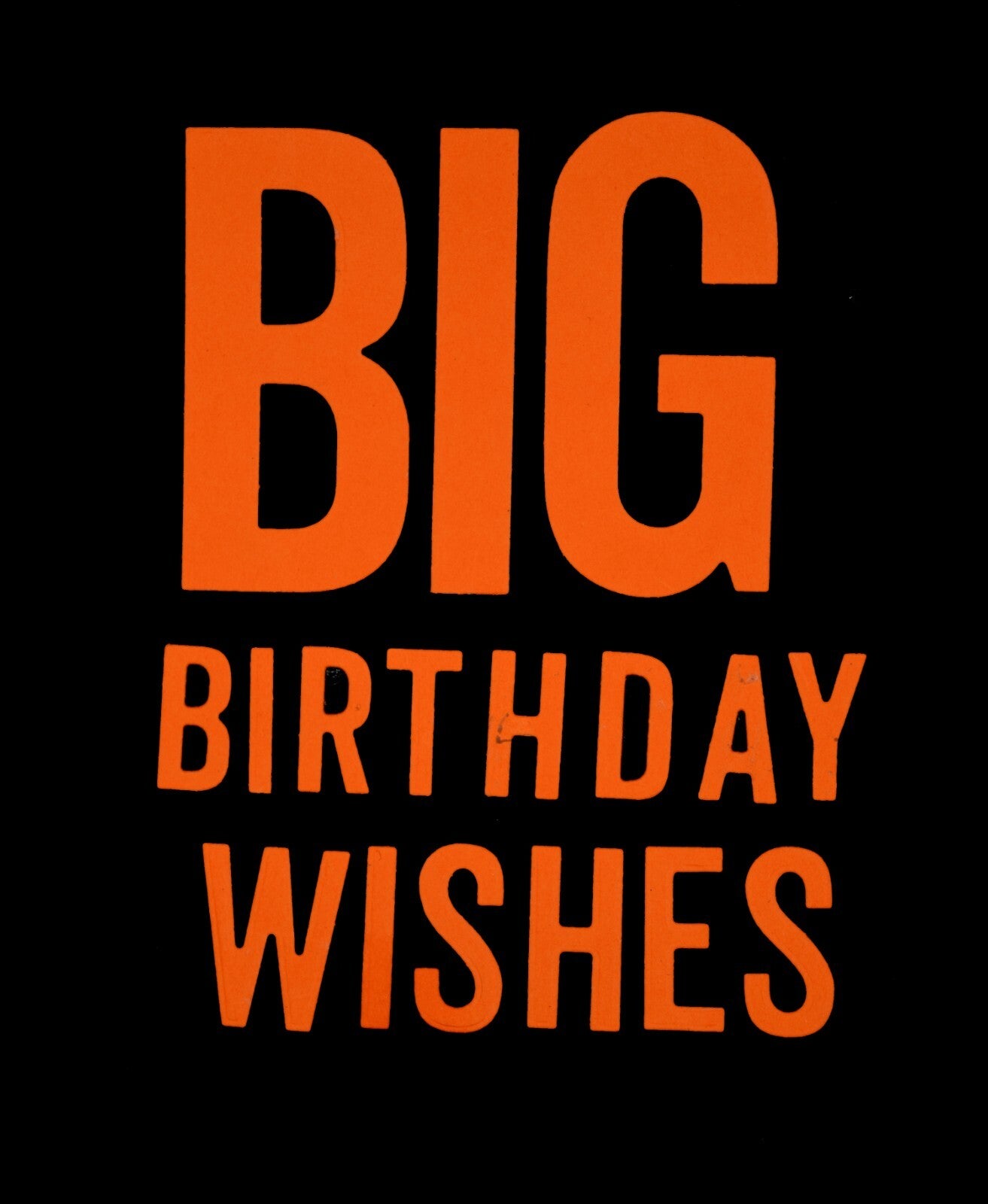 ⭐'BIG Birthday Wishes' Sentiments Metal Cutting Die, Card Making, Crafts  E5 ⭐