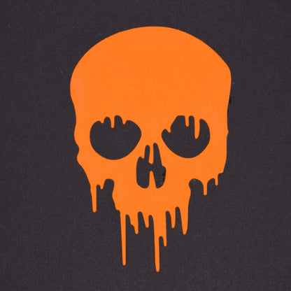Melting/Dripping Skull Metal Cutting Die, Halloween, Card making, Crafts, I9