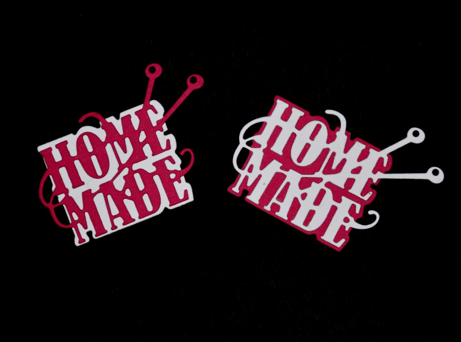 🌟 'Home Made' Sentiments & Frame Metal Cutting Die, Card Making, Crafts F1 🌟