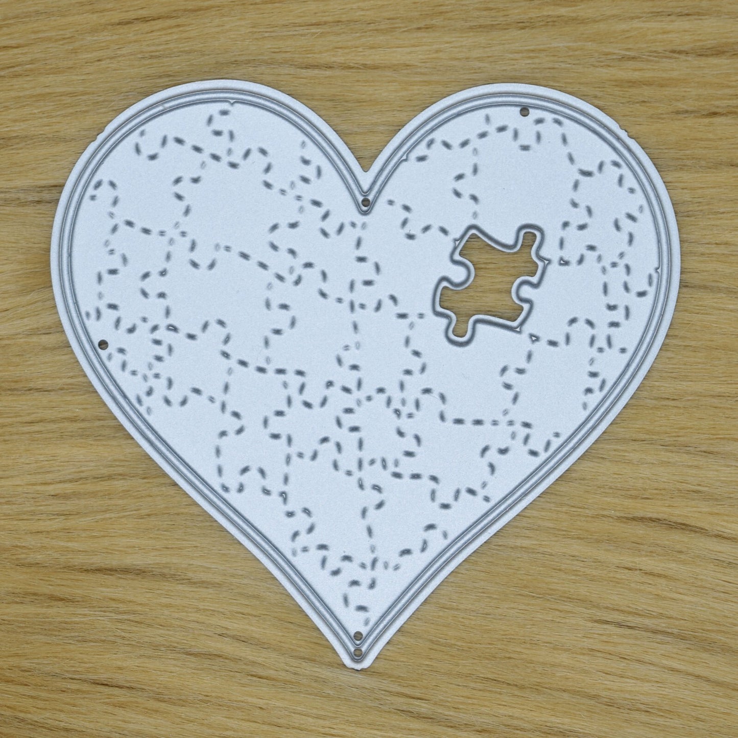 Missing Piece Of My Heart Metal Cutting Die, Love, Valentines, Card Making A9