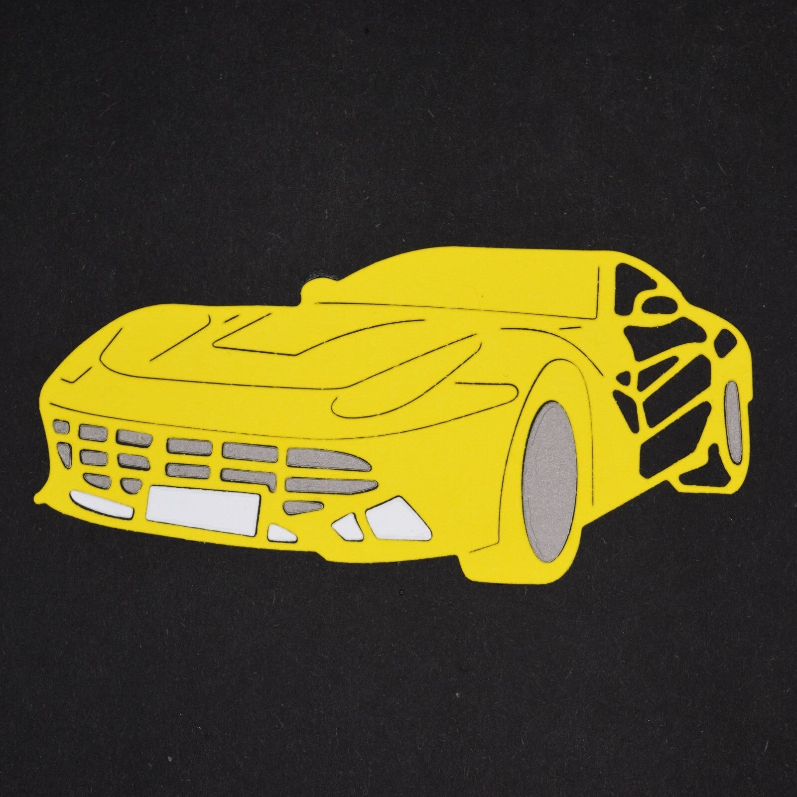 Sportscar / Supercar Metal Cutting Die, Car, Card Making, Paper Crafts, Male. A9