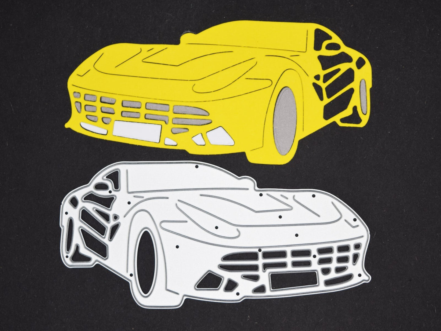 Sportscar / Supercar Metal Cutting Die, Car, Card Making, Paper Crafts, Male. A9