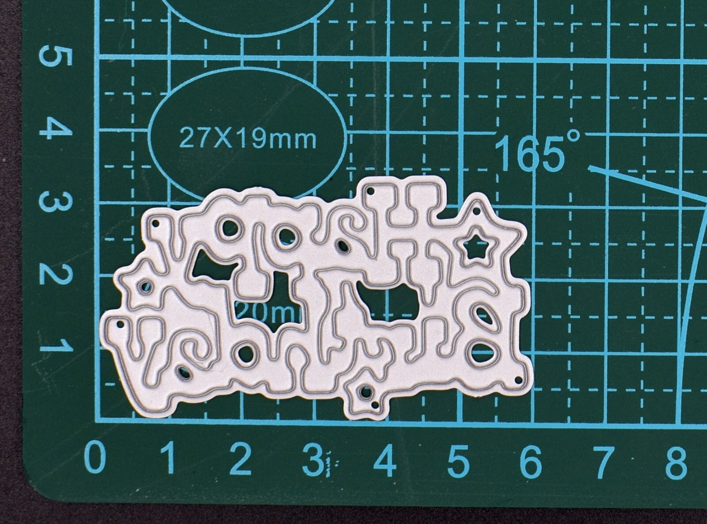 A 'Happy Birthday' Sentiments Metal Cutting Die, Card Making, Paper Crafts  A7