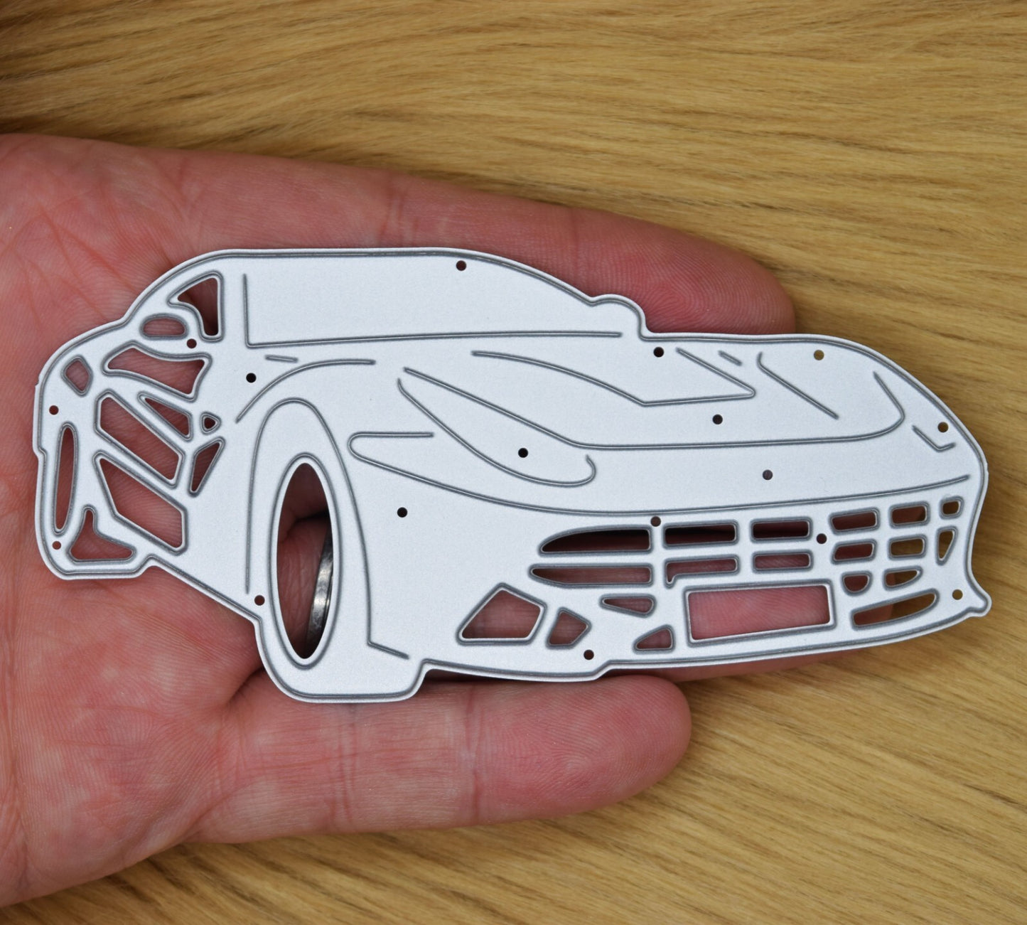Sportscar / Supercar Metal Cutting Die, Car, Card Making, Paper Crafts, Male. A9