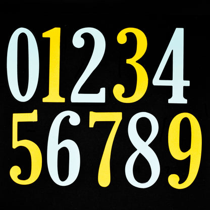 Large Number Metal Cutting Dies 0–9 – 10 cm Numerals Set