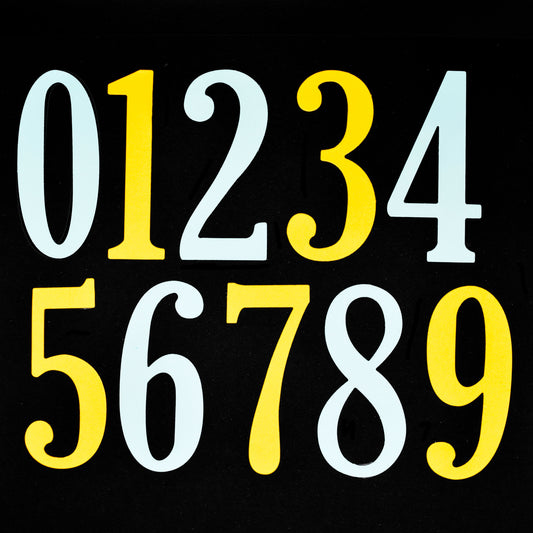 Large Number Metal Cutting Dies 0–9 – 10 cm Numerals Set