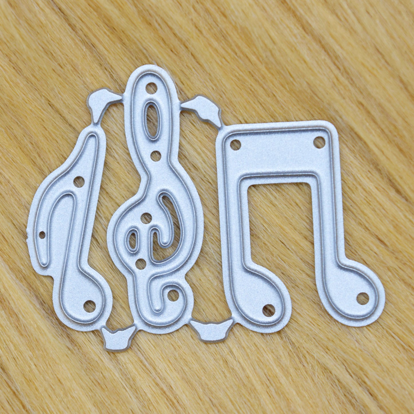 Musical Symbols Metal Cutting Dies Set – Music Notes Card Making Dies (3 Piece)