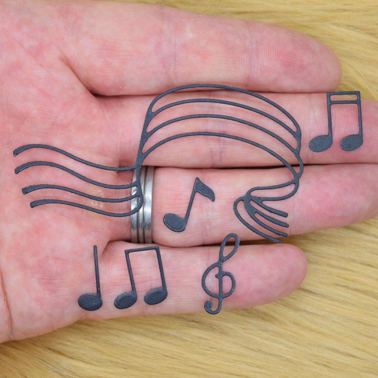 Musical Notes & Flowing Staff Metal Cutting Dies