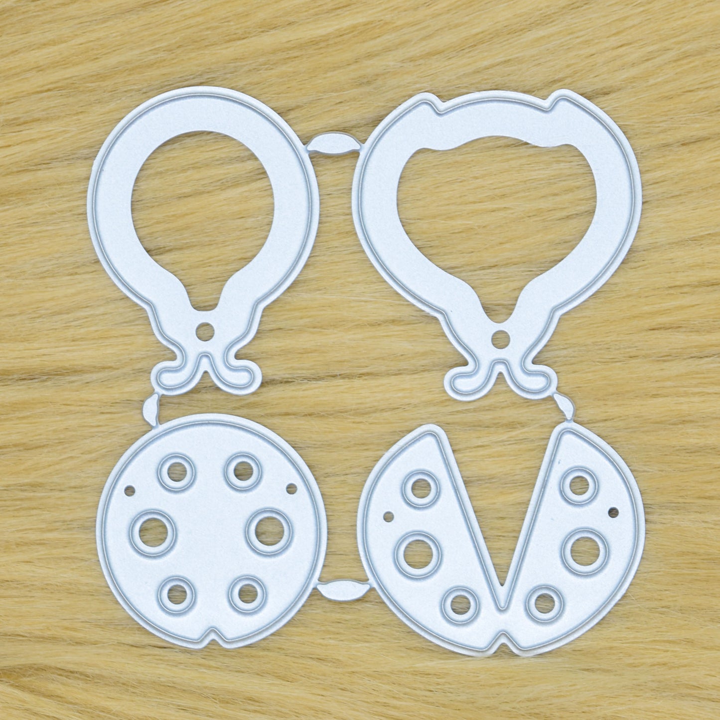 Ladybird Metal Cutting Die Set – Two Ladybugs