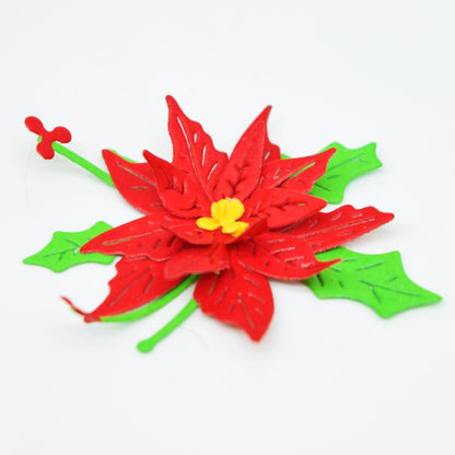 3D Poinsettia Flower Metal Cutting Dies – Layered Christmas Set