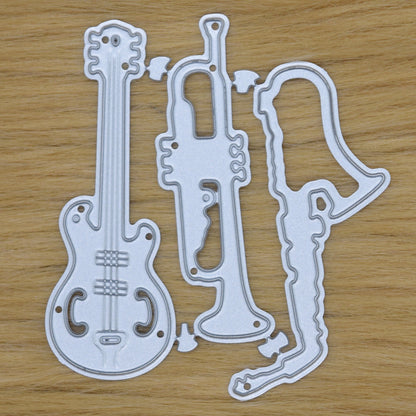 Musical Instruments Metal Cutting Dies – Saxophone, Trumpet & Guitar Set