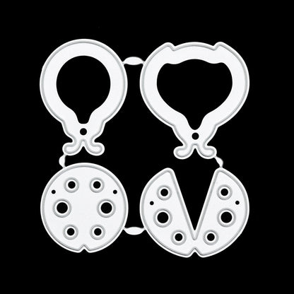 Ladybird Metal Cutting Die Set – Two Ladybugs