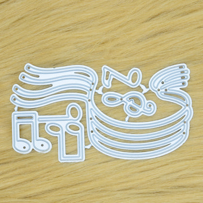 Musical Notes & Flowing Staff Metal Cutting Dies