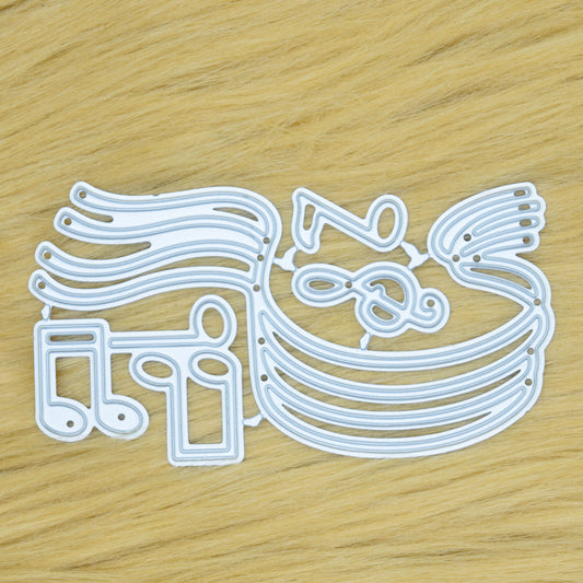 Musical Notes & Flowing Staff Metal Cutting Dies