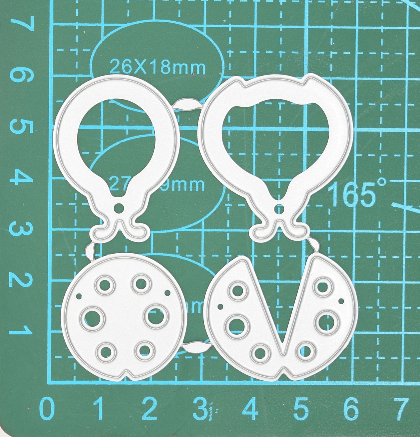 Ladybird Metal Cutting Die Set – Two Ladybugs