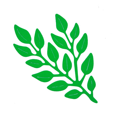 Decorative Embossed Leaf Metal Cutting Die – Botanical Foliage