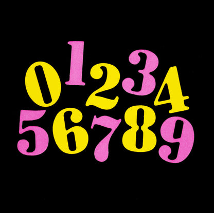 Number Metal Cutting Dies Set – Decorative 0–9 Numbers for Card Making