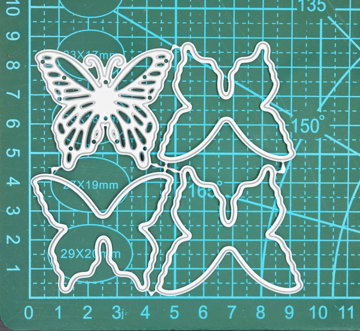 Layered 3D Butterfly Metal Cutting Dies Set – Dimensional Butterfly Craft Dies