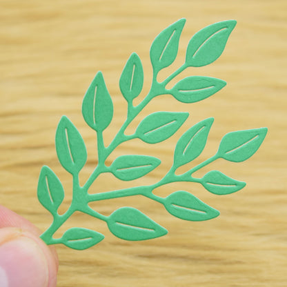 Decorative Embossed Leaf Metal Cutting Die – Botanical Foliage