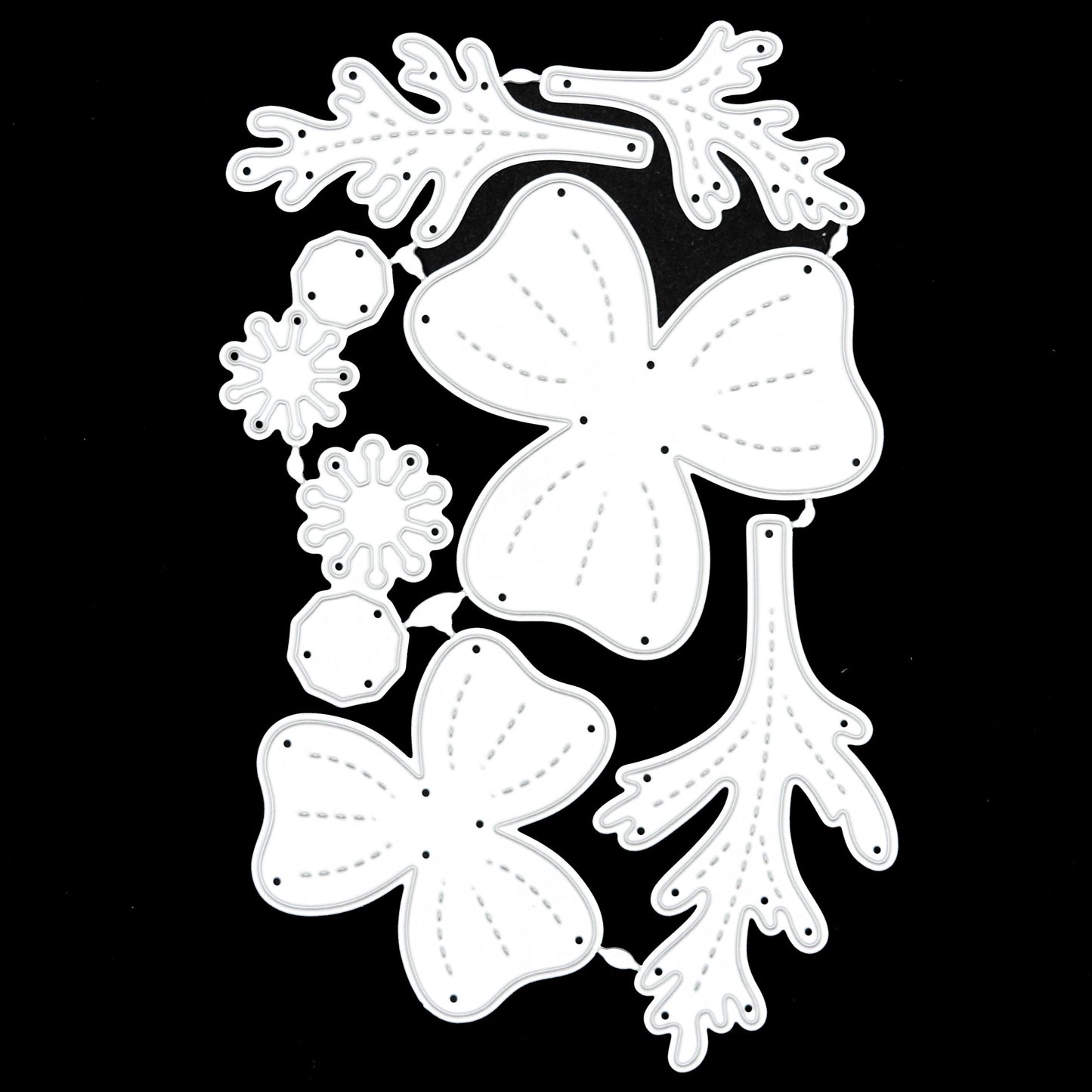 3D Poppy Flower Metal Cutting Dies – Remembrance Layered Set