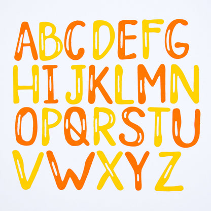 Uppercase Highlight Alphabet Metal Cutting Dies – 3.2cm Lettering Set