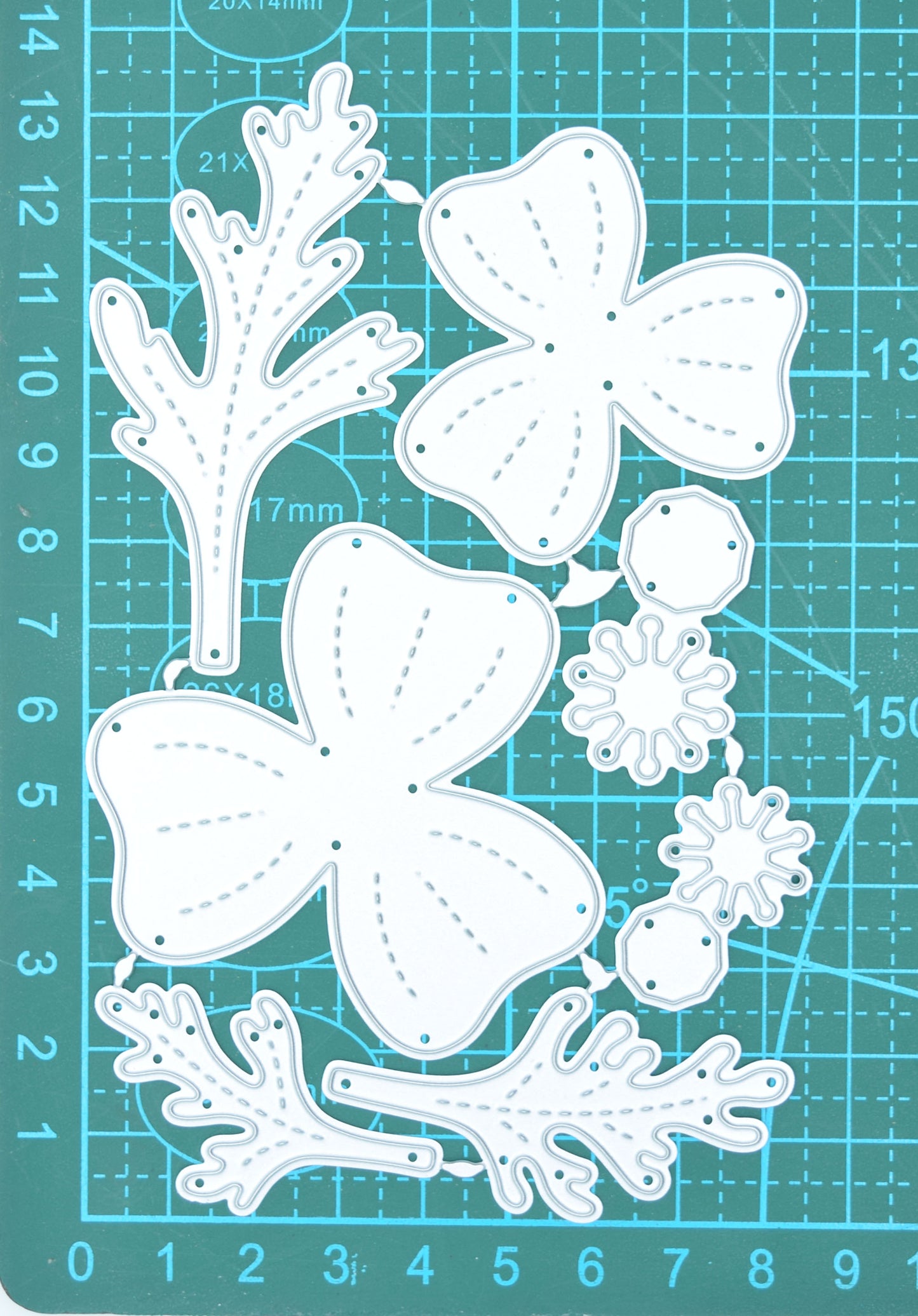 3D Poppy Flower Metal Cutting Dies – Remembrance Layered Set