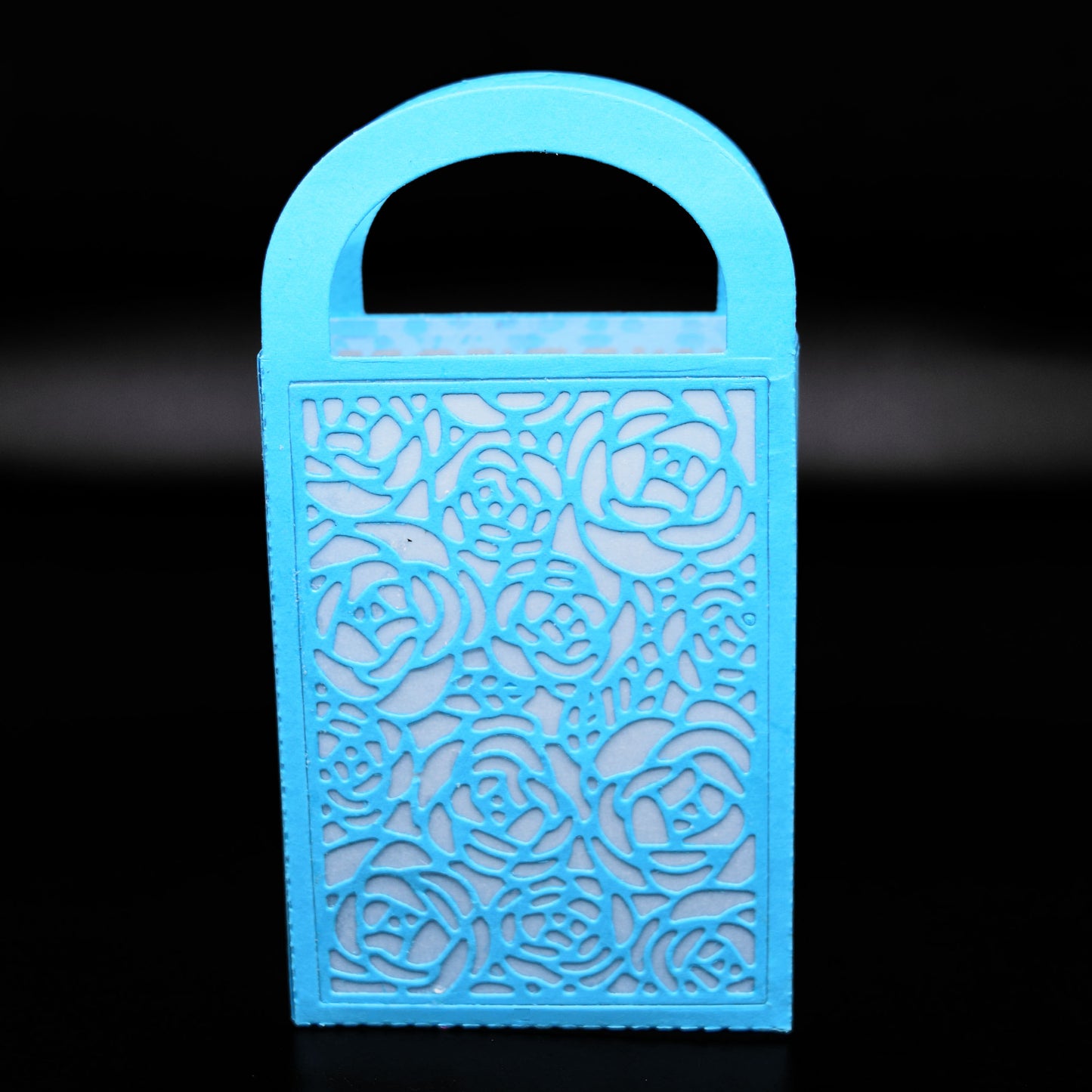 3D Floral Decorative Bag Metal Cutting Die – Lace Gift Favour Bag Template