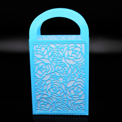 3D Floral Decorative Bag Metal Cutting Die – Lace Gift Favour Bag Template