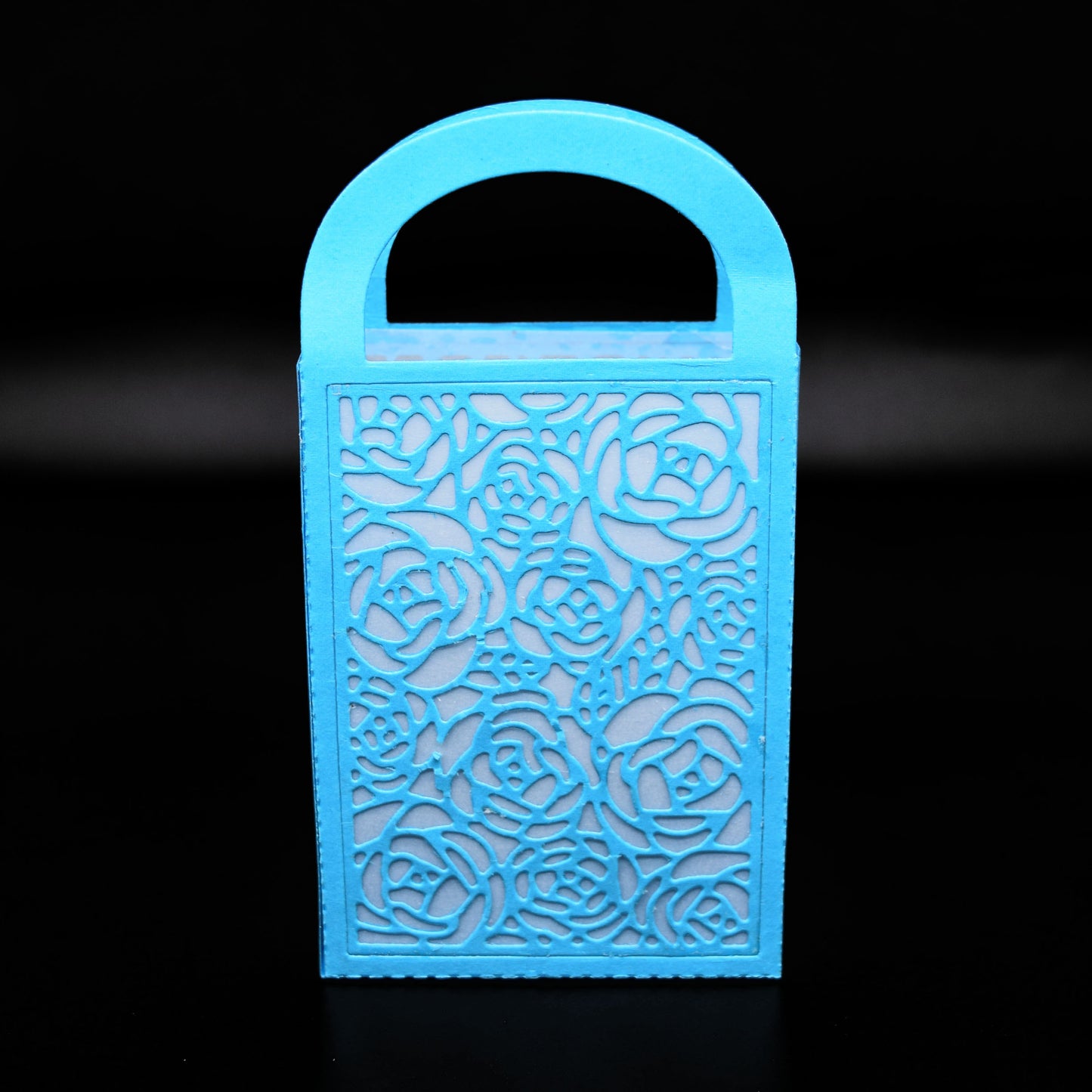 3D Floral Decorative Bag Metal Cutting Die – Lace Gift Favour Bag Template