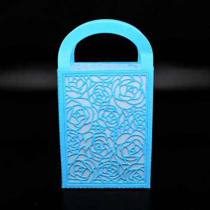 3D Floral Decorative Bag Metal Cutting Die – Lace Gift Favour Bag Template