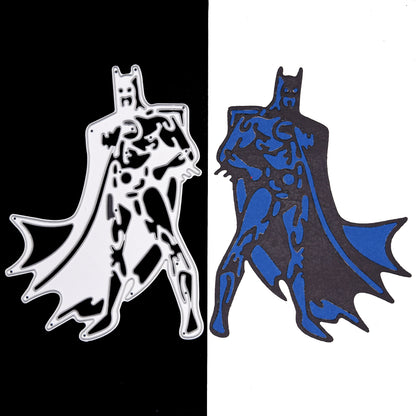 Large Bat Superhero Style Metal Cutting Die – Bold Silhouette