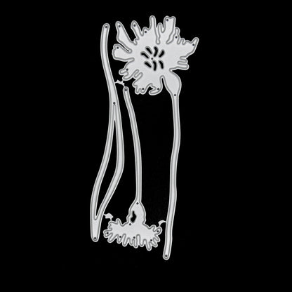 3 Piece Dandelion Metal Cutting Dies Set – Floral Flower Craft Dies