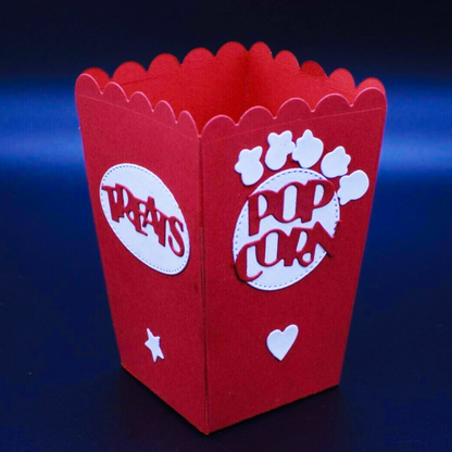 3D Popcorn Treat Box Metal Cutting Die – Party Favour Box