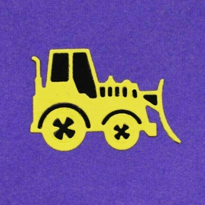 Bulldozer Digger Metal Cutting Die – Construction Vehicle Craft Die