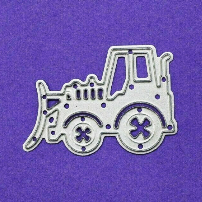 Bulldozer Digger Metal Cutting Die – Construction Vehicle Craft Die