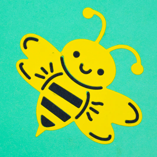 Bumblebee Metal Cutting Die – Cute Bee Card Making Die
